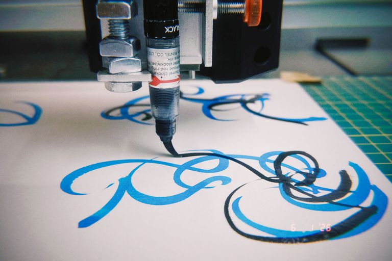 Artwork from project The Drawing Machine